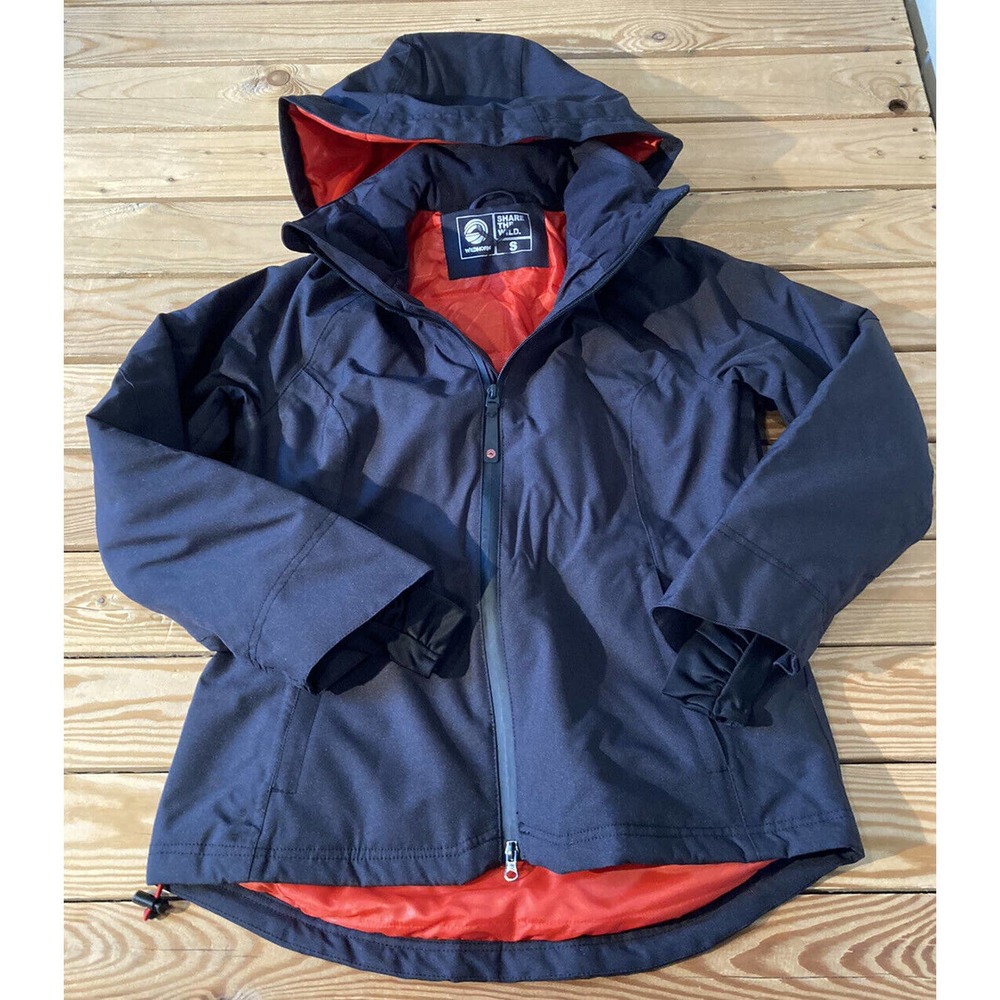 NEW Wildhorn Full Zip Waterproof Ski Coat Size Small Women’s Black